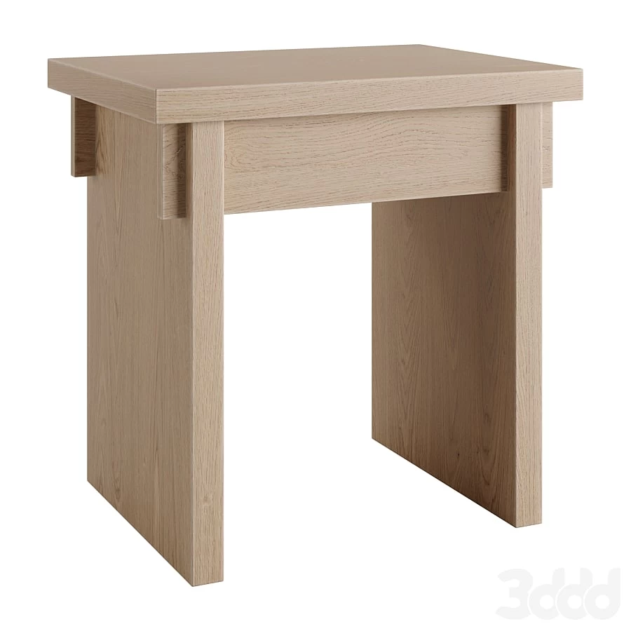 Japanese Dining Stool by Kristina Dam Studio