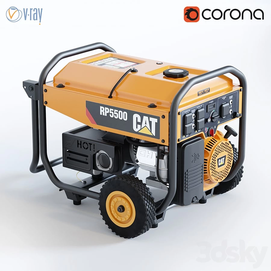 Portable generator CAT RP 5500