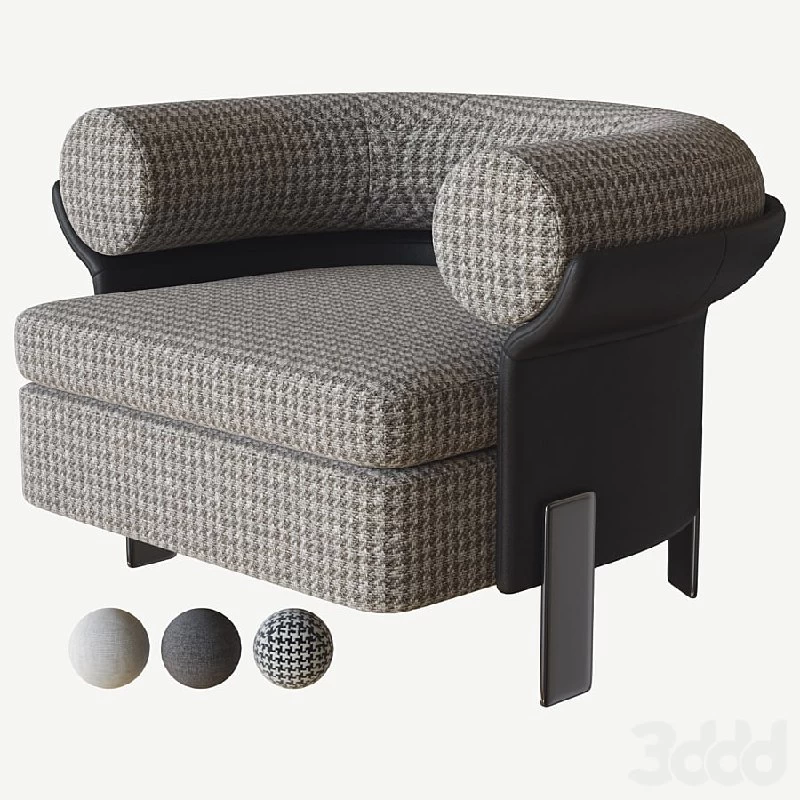 Mattia armchair minotti