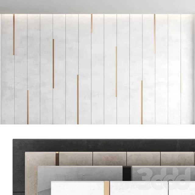 Decorative wall panel set 47