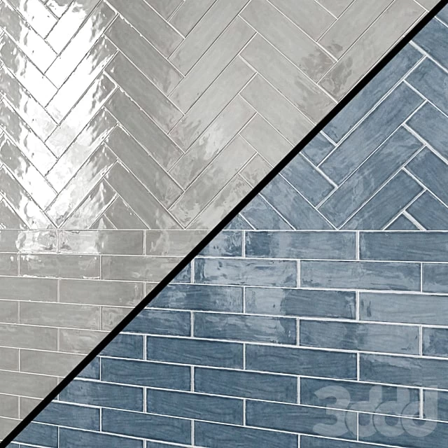 TRAIN Gloss Crackle 3" X 12" X 3/8" Ceramic Field Tile