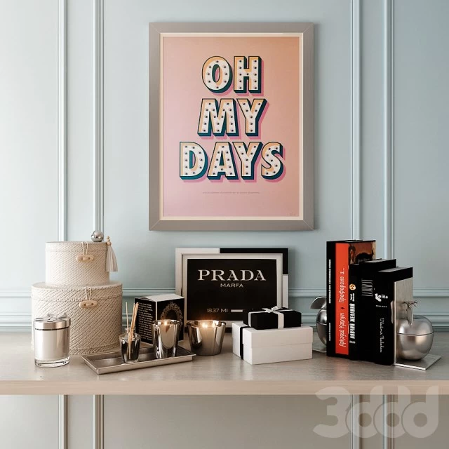 Decorative composition 04 / Decorative set 04