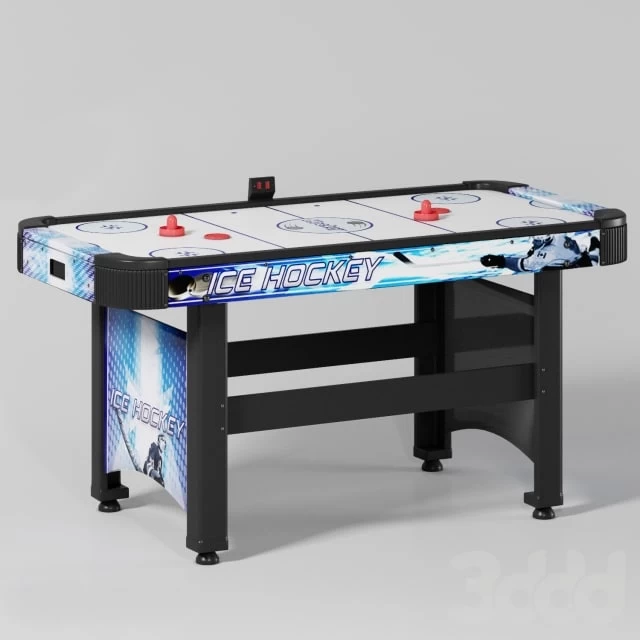 Air Hockey Table with Electronic Scoring