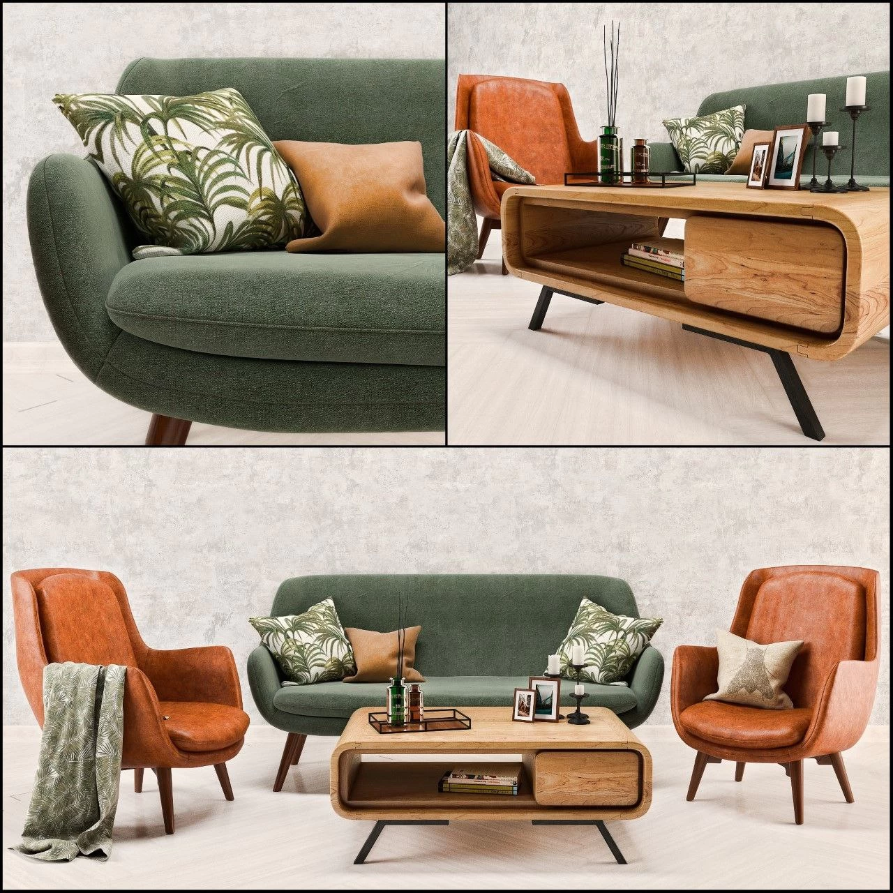 Mid_Century_Sofa_and_Chair_set