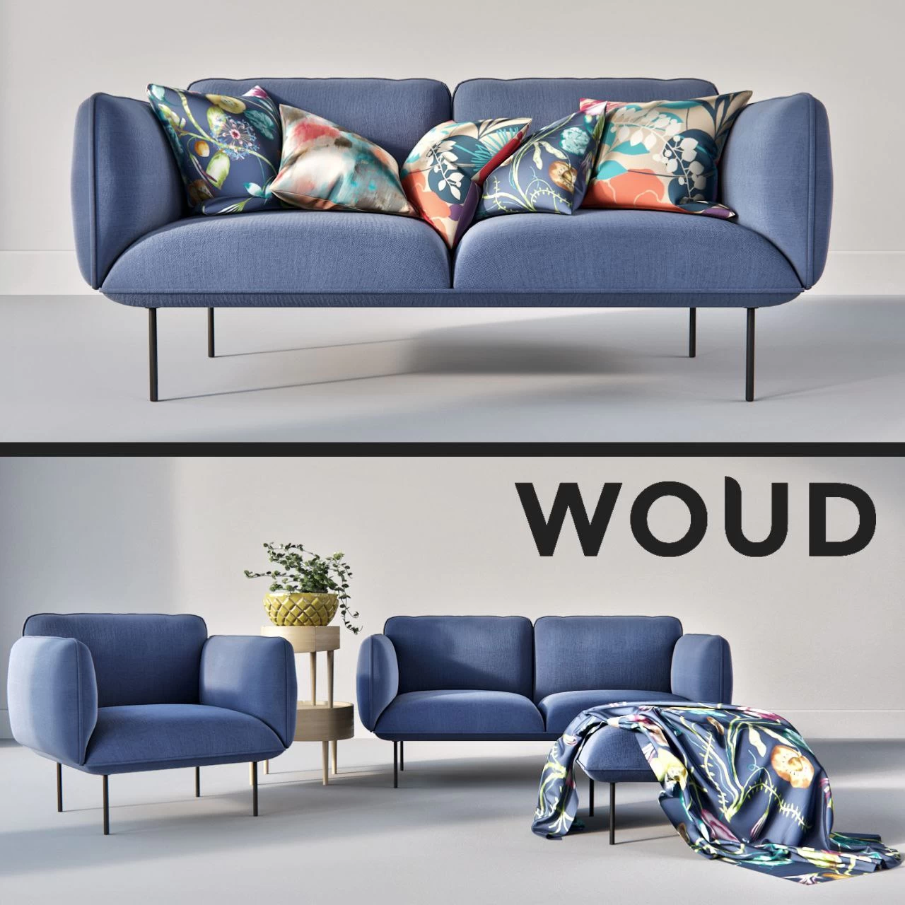 Woud furniture set