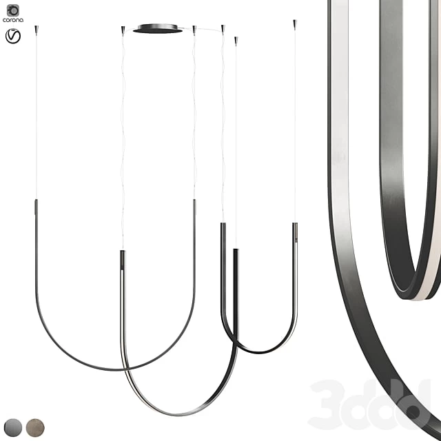 Cattelan Italia Nahun Ribbon Lamp