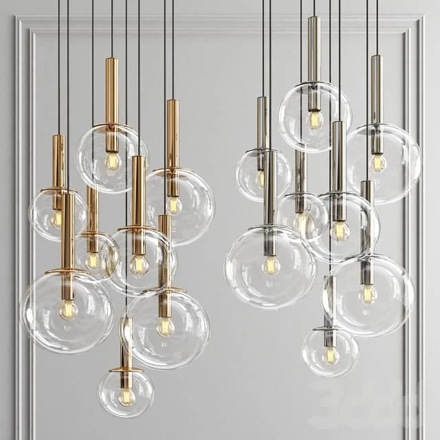 Sonneman Bubbles 8 Light Multi Pendant