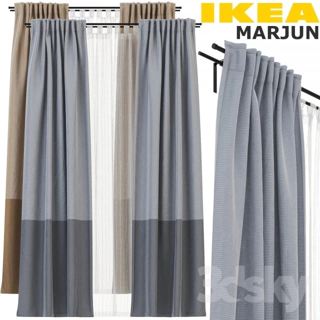 IKEA MARJUN (MARYUN) CURTAIN SET