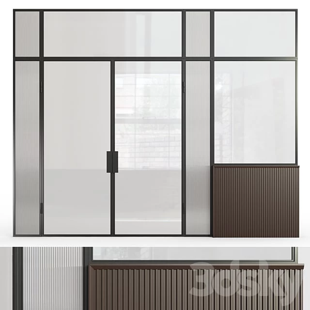 Glass partition 8