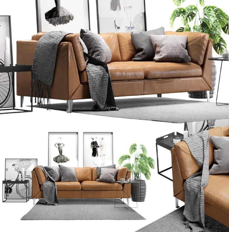 Scandinavian living set. Ikea Stockholm