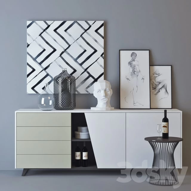 Tomasella Diagonal Sideboard
