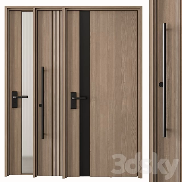 Wooden Door - Set 48