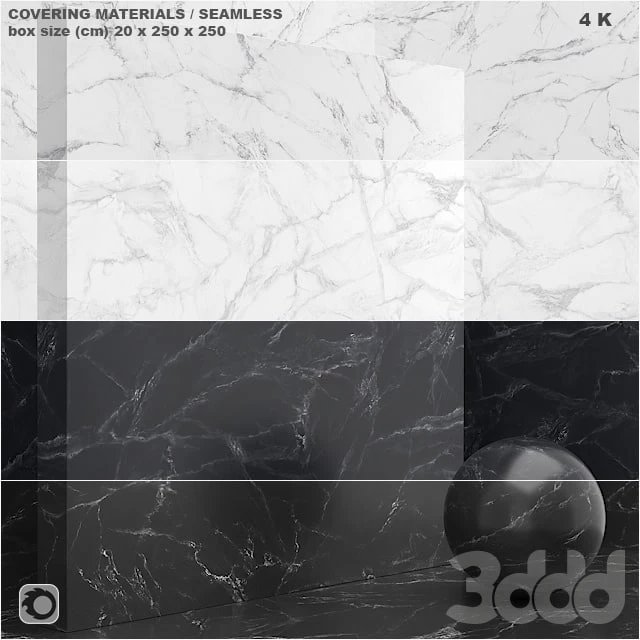 Material (seamless) - coating, marble, plaster set 57