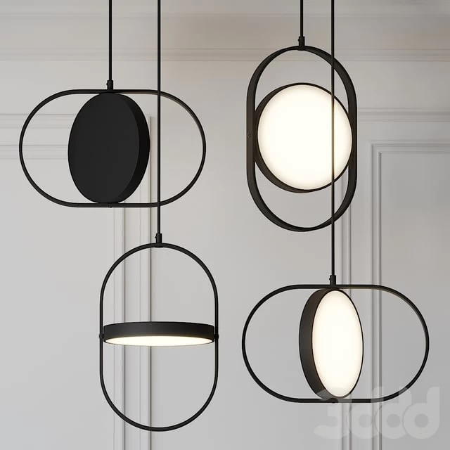 Moon-Inspired Pendant Light by Elina Ulvio