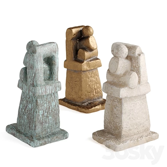 Сonstraction figure sculpture