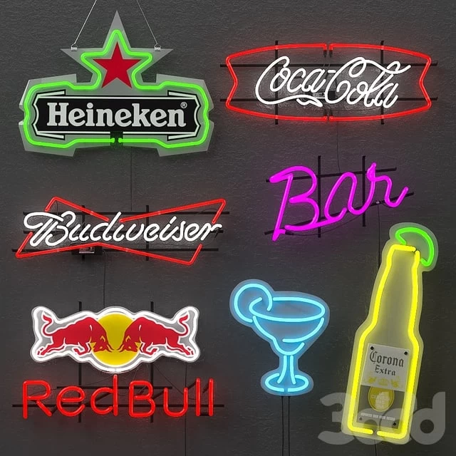 Neon Bar Signs