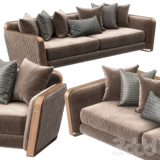 Voyage sofa by Cantori