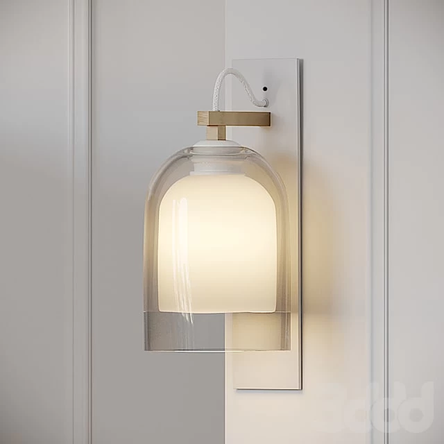 Articolo - Wall Sconce - Black - Brass - Emerald
