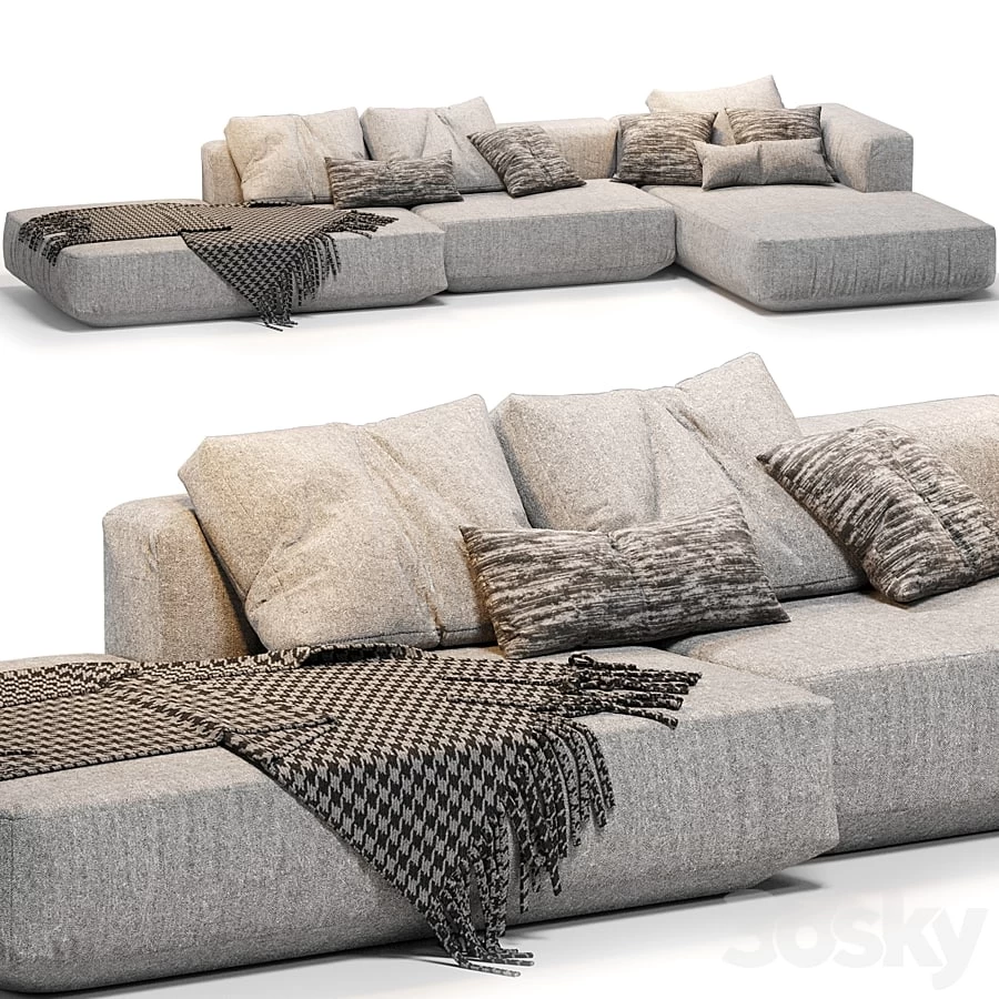 zanotta pianoalto gray