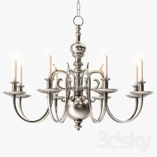 1stdibs 18th Century Style Two Tier Chandelier