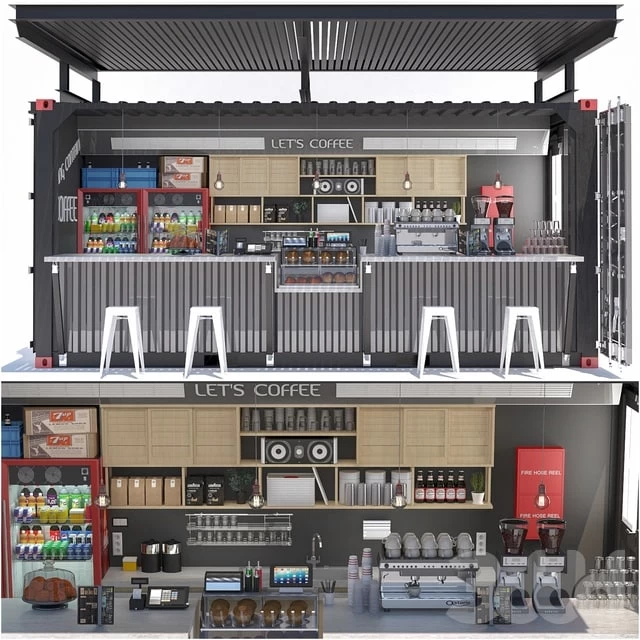 JC Shipping Container Coffee