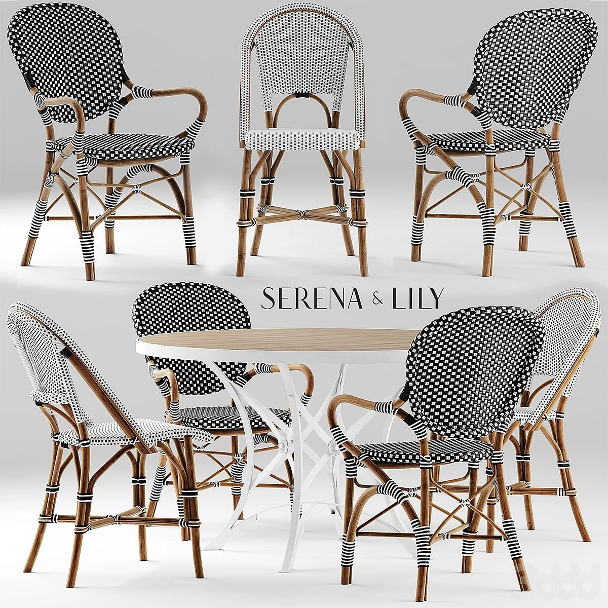 serena and lily_Bistro table and chairs