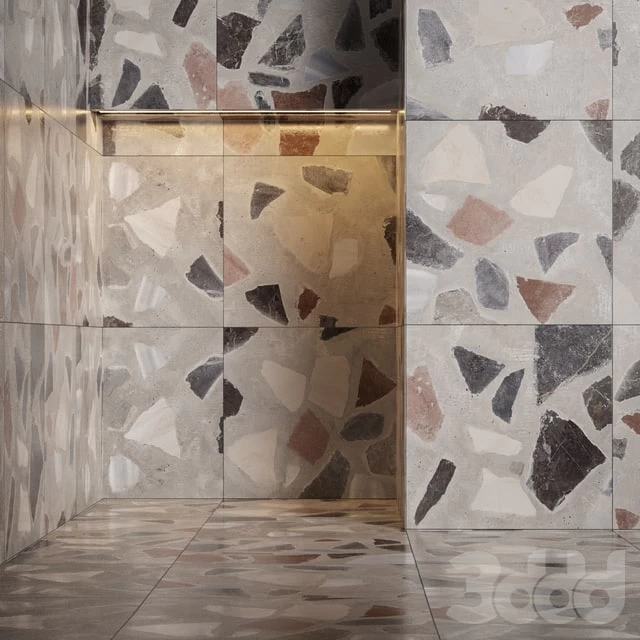 Large terrazzo