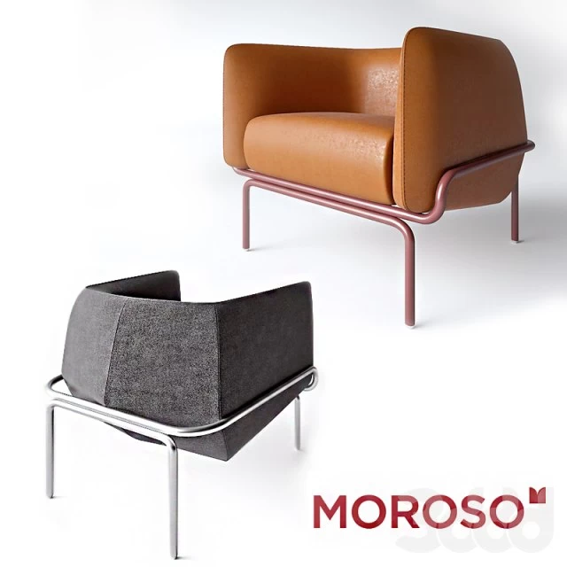 Chandigarh Armchair by Moroso
