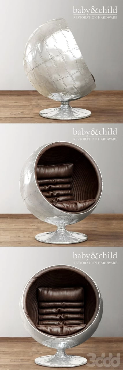 ORBIT SPITFIRE LEATHER CHAIR