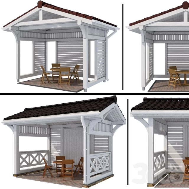 Arbor in a modern style (2 options)
