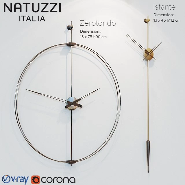 Natuzzi clock