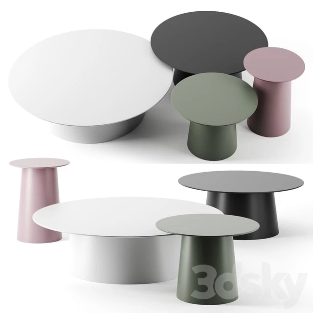 Circula tables by Blu Dot