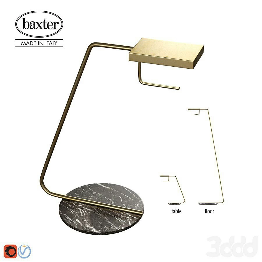 #Lamp#Baxter Blade table and