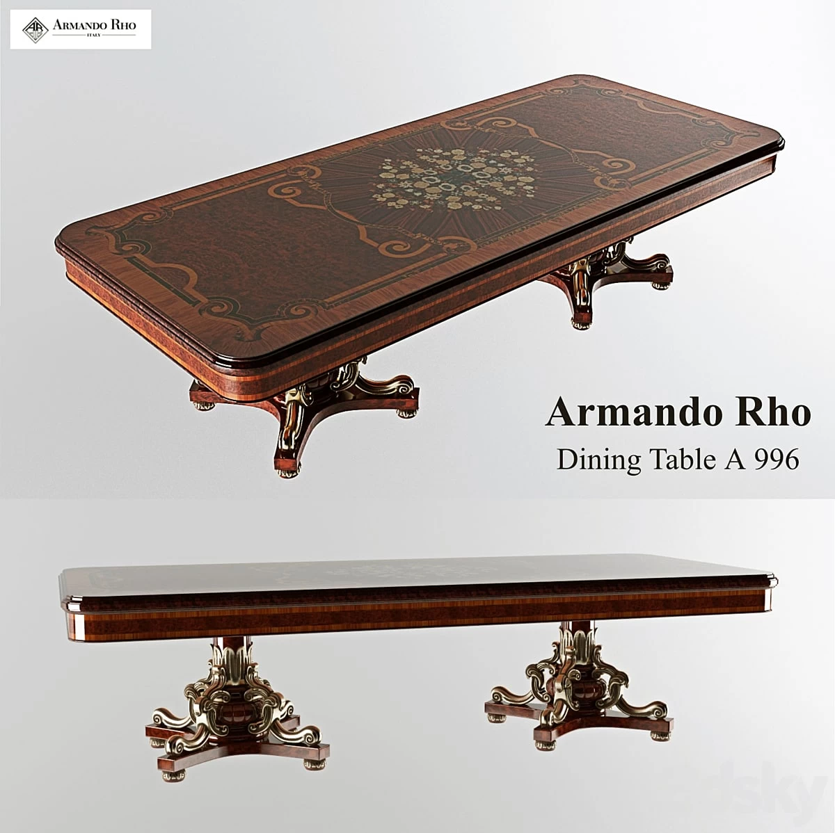 Dining table Armando Rho A996