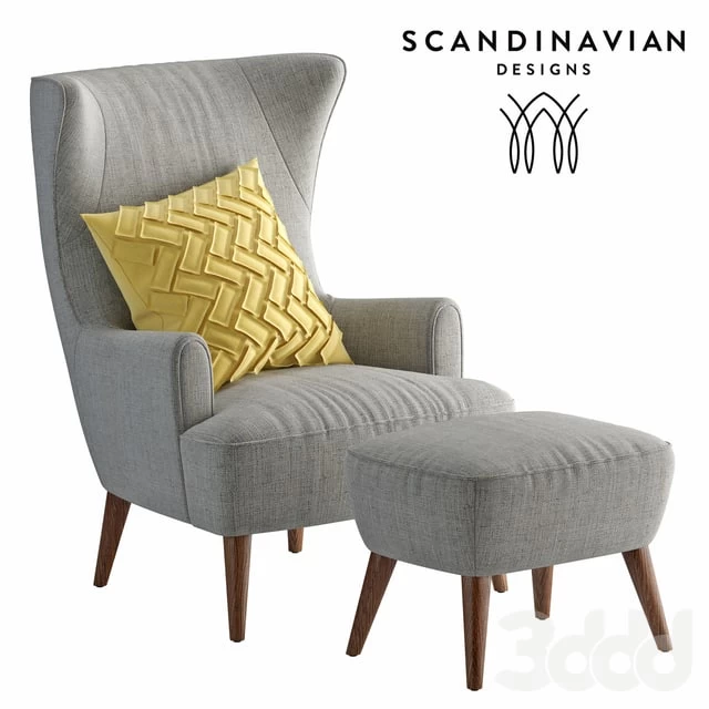 Scandinavian Designs Katja High Back