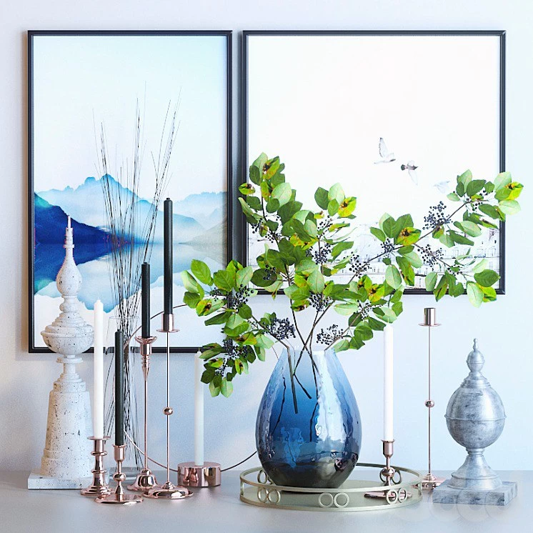 Decorative set of 5
