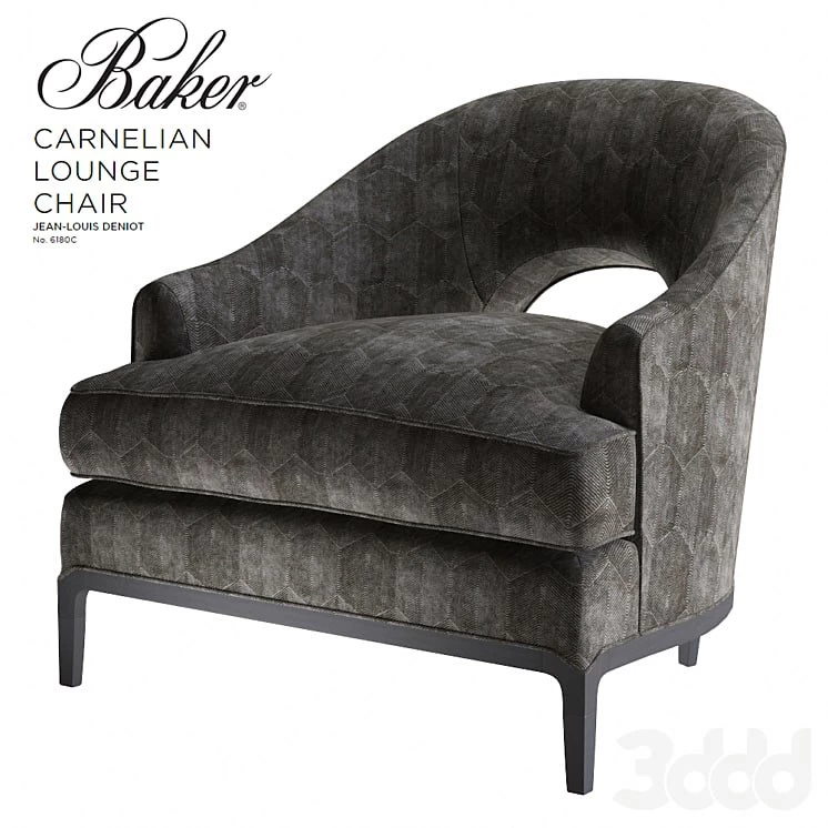 Baker CARNELIAN LOUNGE CHAIR 6180C