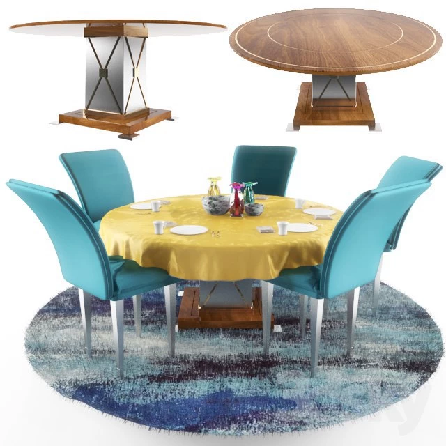 آبجکت_میز و صندلی لينك كانال ‏