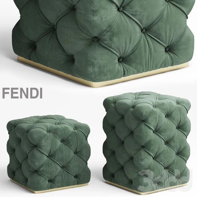 Puf fendi Kubus Ottoman.