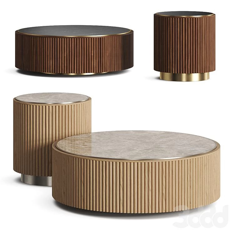 Ana Roque Plum Coffee Tables