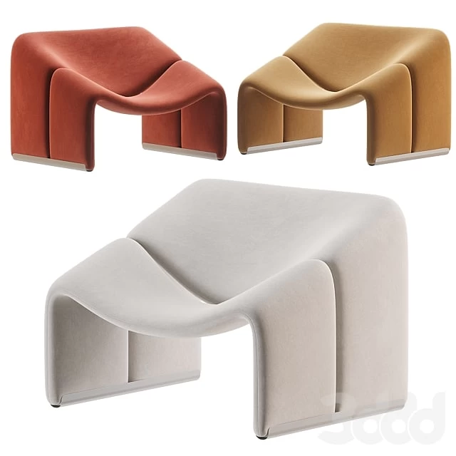 F598 Lounge Chair by Pierre Paulin for Artifort