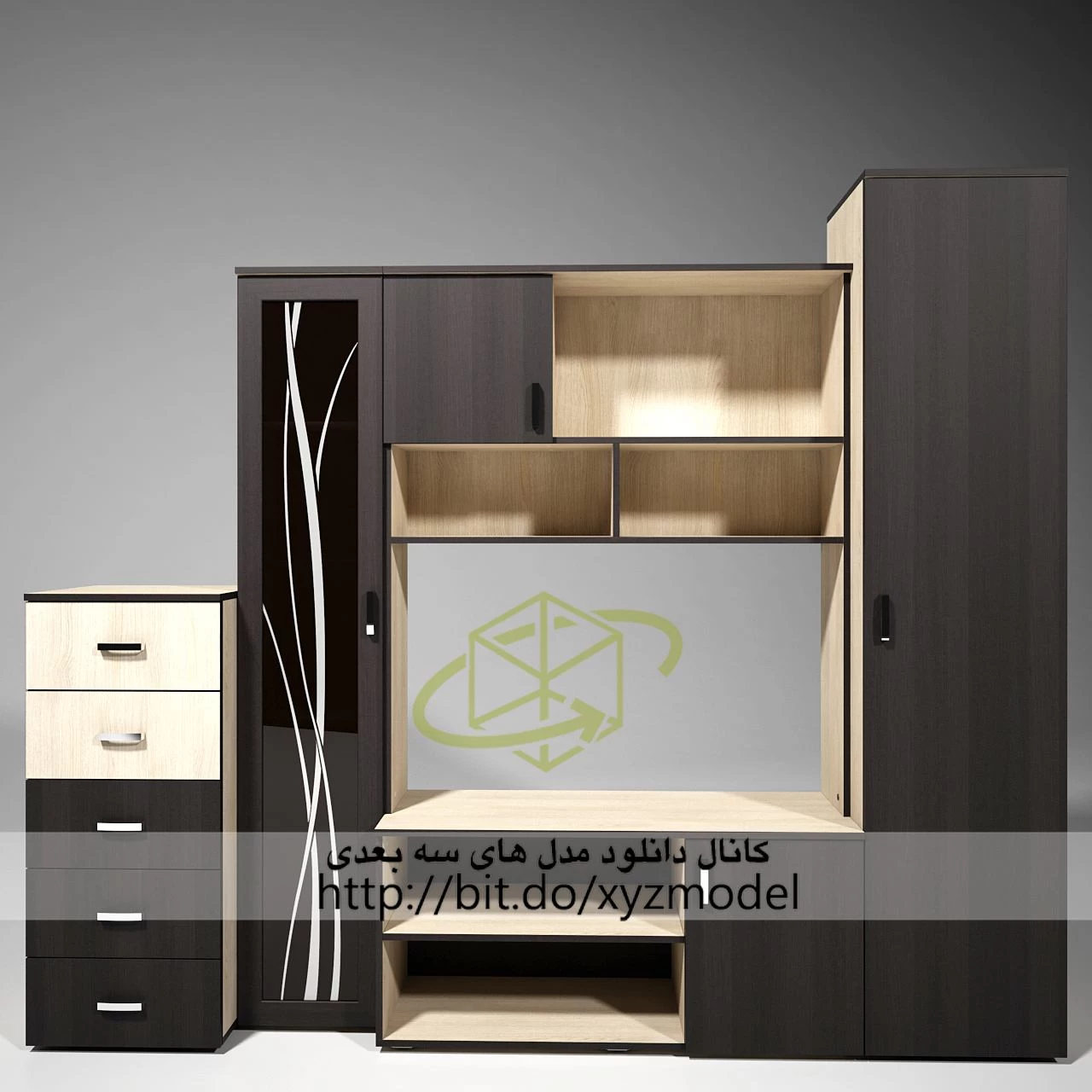 Modern Wardrobe Display Cabinets Collection