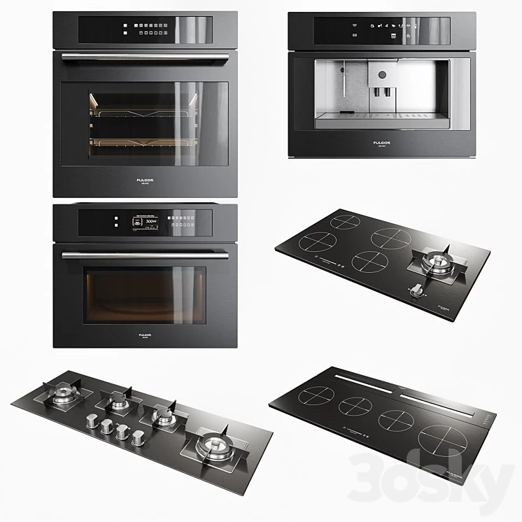 kitchen appliance set Fulgor Milano