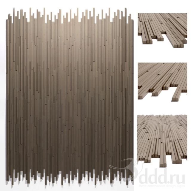 Wall Panel 3d