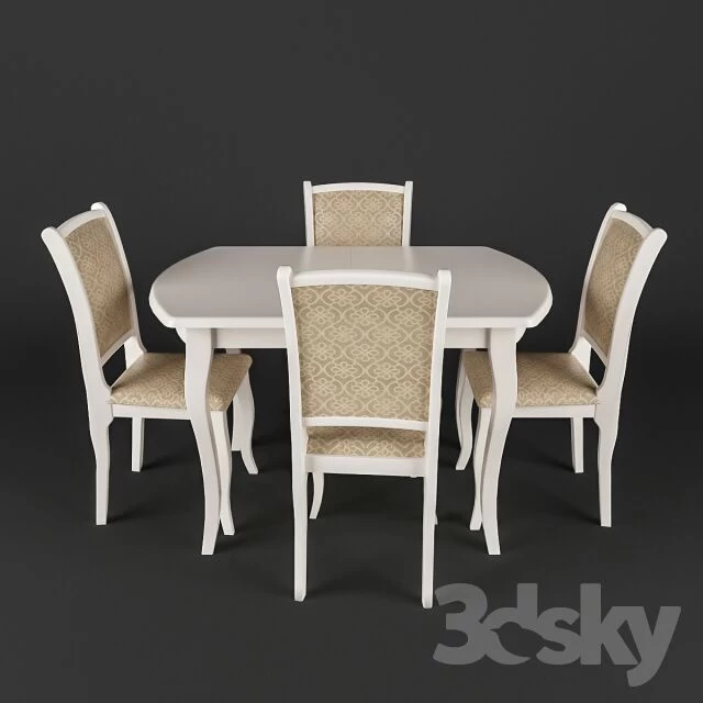 آبجکت_ميز و صندلي لينك كانال ‏