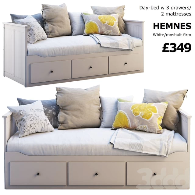 Ikea Hemnes bed 2