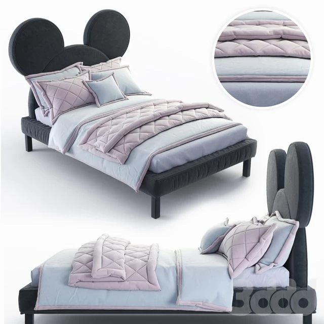 Mickey Mouse - Mickey Mouse bed by DG HOME