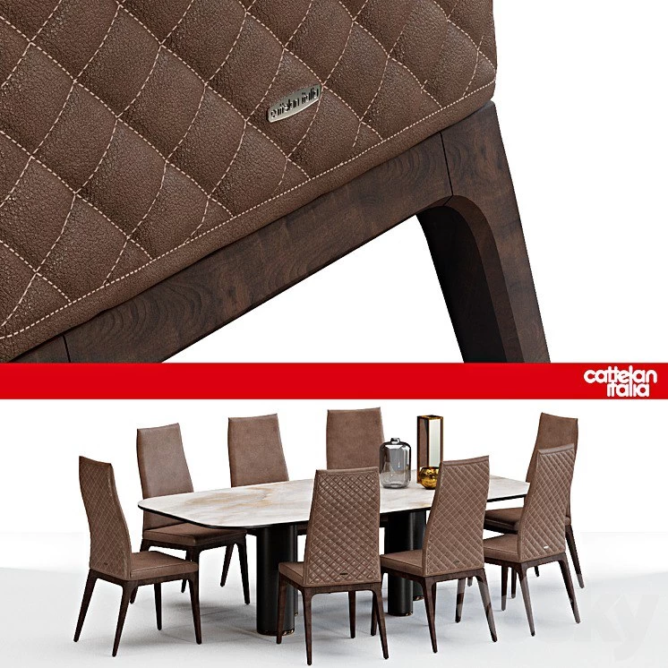 Arcadia Couture&Roll Keramik by Cattelan Italia