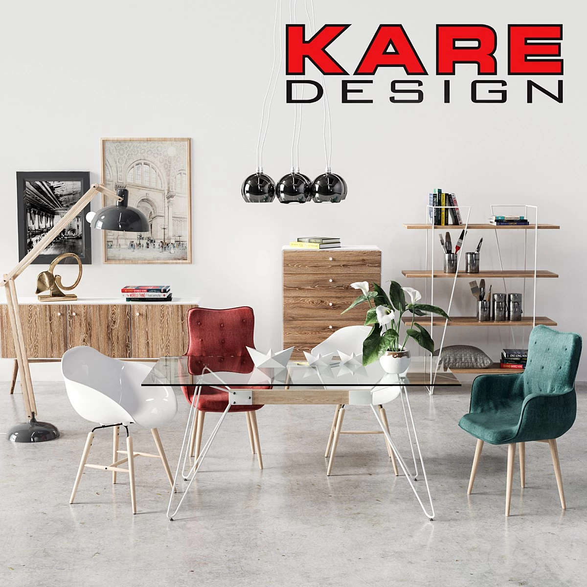 Set of furniture Kare design