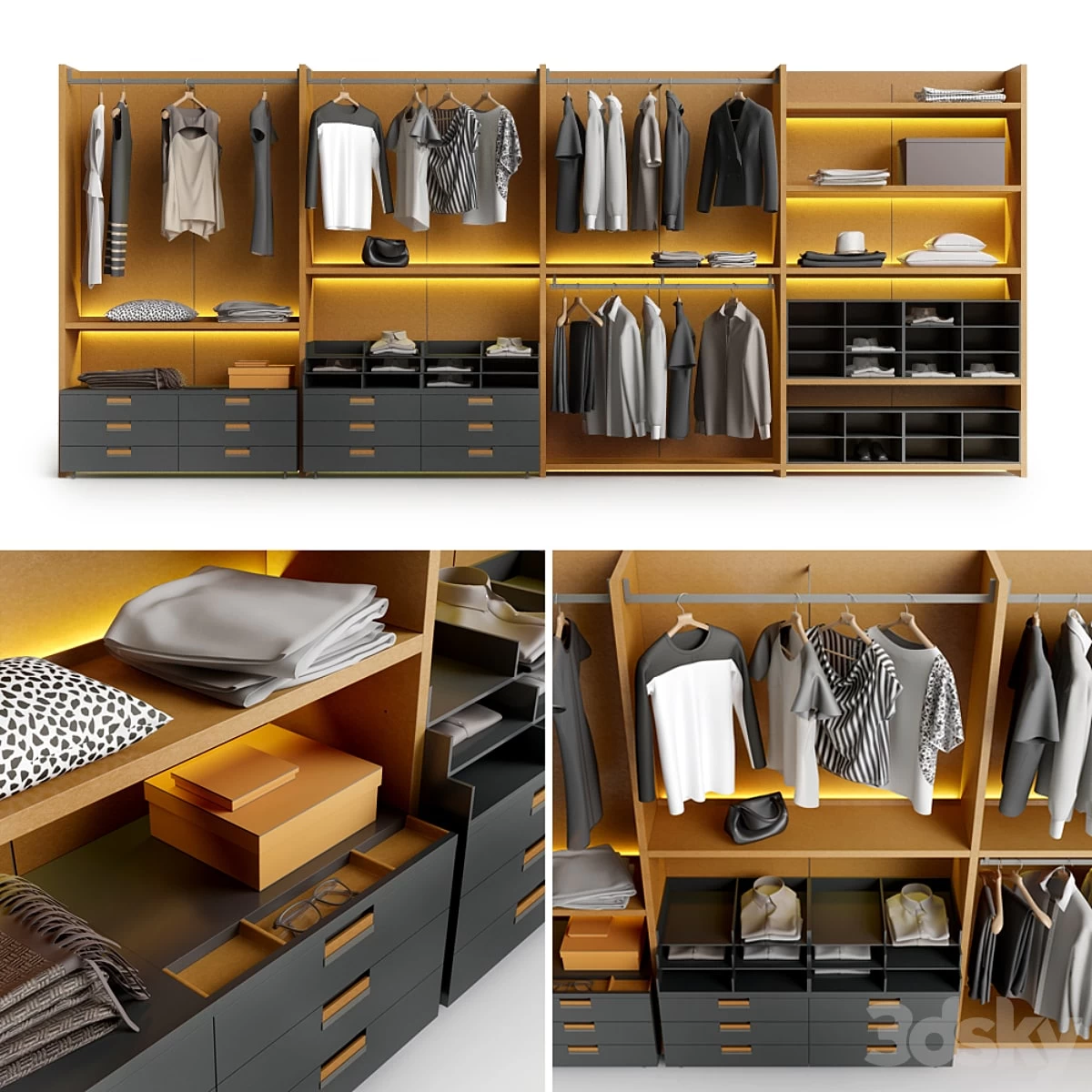 Dressing B & B Italia with filling.
